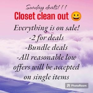 🍓Sunday Clean out DEALS🌞